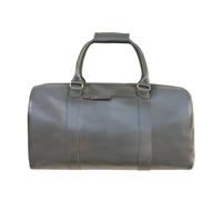 Buckle & Seam Willow Weekender Reisetasche Leder 50 cm grau