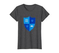 Bud Light Dilly Dilly Shield T-Shirt, Damen, Anthrazit Meliert, 3XL