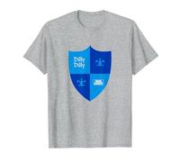 Bud Light Dilly Dilly Shield T-Shirt, Herren, Grau Meliert, 3XL
