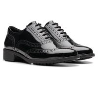 Clarks Damen Havisham Oak Mary Jane Schuh, Black Pat, 37.5 EU