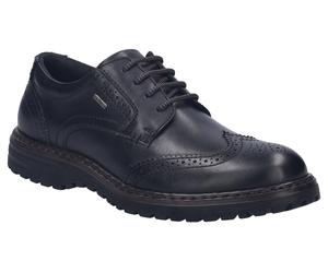 Budapester JOSEF SEIBEL "Erroll 59", Herren, Gr. 43, schwarz, Leder, Lyralochung, Schuhe, Business Schuh, Budapester mit TEX-Membrane (71016454-43) schwarz