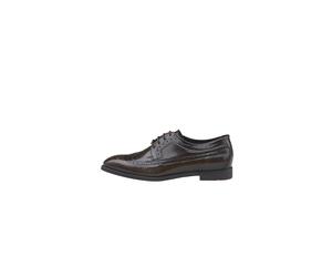 Budapester LLOYD "SKY 140", Damen, Gr. 4,5, braun, Leder, unifarben, Schuhe, mit glänzendem Lackleder (77378454-4,5) braun