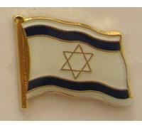 Buddel-Bini Versand Israel Pin Anstecker Flagge Fahne Nationalflagge Flaggenpin Badge Button Flaggen Clip Anstecknadel