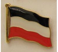 Buddel-Bini Versand Pin Anstecker Flagge Fahne Deutsches Kaiserreich Deutschland Flaggenpin Badge Button Flaggen Clip Anstecknadel