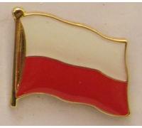 Buddel-Bini Versand Pin Anstecker Flagge Fahne Polen Nationalflagge Flaggenpin Badge Button Flaggen Clip Anstecknadel