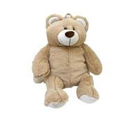 budiniao Niedlicher Plüschrucksack mit Bärenmotiv, ideal für Schüler, Studenten und Reisende. Auch als leichte Schultertasche geeignet.