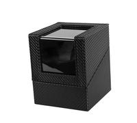 budiniao Uhrenbeweger für Automatikuhren, elegante kompakte Aufbewahrungsbox aus PU Leder zur Präsentation von Zeitmessern, Jubiläums Uhrenbox, flexibles Kissen, für Herren