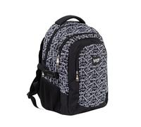 budmil ergonomischer Schulrucksack für Jungen und Mädchen 32L - für Teenager Kinder ab Klasse 5 - wasserabweisend - Rucksack mit 3 Fächer & belüftete Rückseite (Edwin Untertitelt)