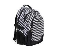 budmil ergonomischer Schulrucksack für Jungen und Mädchen 32L - für Teenager Kinder ab Klasse 5 - wasserabweisend - Rucksack mit 3 Fächer & belüftete Rückseite (Black & White)