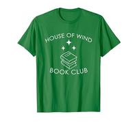 Bücherwurm ACOSF Haus des Windes Nesta Night Court Bookish T-Shirt, Herren, Dunkelgrün, S