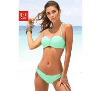 Bügel-Bandeau-Bikini BUFFALO Gr. 36, Cup D, grün (mint) Damen Bikini-Sets (486203-36) mint