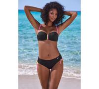 BUFFALO Bügel-Bandeau-Bikini-Top Damen schwarz Gr.36 Cup E