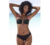 BUFFALO Bügel-Bandeau-Bikini-Top Damen schwarz Gr.38 Cup E