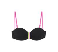 BUFFALO Bügel-Bandeau-Bikini-Top Damen schwarz Gr.42 Cup B