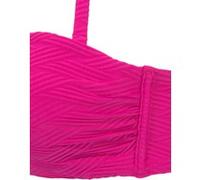 Bügel-Bandeau-Bikini-Top pink 34E
