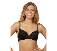 Bügel-BH AFTER EDEN "SOPHIA", Damen, Gr. 85, Cup B, schwarz, Obermaterial: 83% Nylon, 17% Elasthan, unifarben, Basic, comfort fit, BHs Bügel-BH, gefüttert, mit Bügel, verstellbare Träger, basic, beque