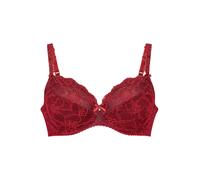 Bügel-BH ANITA "Bügel BH Bobette", Damen, Gr. 90, Cup C, rot (rubin), Spitze, Obermaterial: 76% Polyamid PA. 13% Polyester PES. 11% Elasthan EL., BHs Bügel-BH (33639669-90) rubin