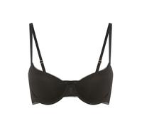 BOSS Bügel-BH aus Mikrofaser mit Einsätzen aus Spitze - Style DEMI_B.PURE, 50545336 Schwarz 85C