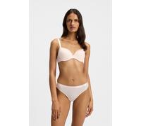 BOSS Bügel-BH aus Stretch-Jersey mit Logo-Riemchen - Style UNDERWIRE BRA CI, 50502738 Hellrosa 80B