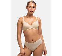 Bügel-BH DORINA "Lindsay", Damen, Gr. 70, Cup B, beige, Microtouch, Obermaterial: 84% Polyamid, 16% Elasthan, unifarben, bequem, BHs Bügel-BH, nahtlos, weiche Cups, bequem (86017153-70) beige