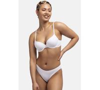 Bügel-BH DORINA "Michelle", Damen, Gr. 90, Cup C, weiß, Obermaterial: 56% Polyamid, 32% Polyester, 12% Elasthan, unifarben, BHs Bügel-BH, leicht gepolstert, weicher Stoff (69453358-90) weiß