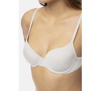 Dorina Comfort T-Shirt BH für Damen, 3/4-Schale leicht gepolsterter Demi Bügel-BH, Michelle-D, Weiß, 95C