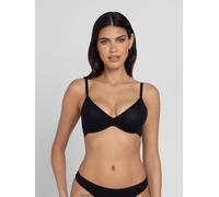 Bügel-BH DORINA "Noa", Damen, Gr. 85, Cup B, schwarz, Jersey, Obermaterial: 79% Polyamid, 21% Elasthan, bequem, BHs Bügel-BH, mit Schale, nicht gefüttert, mit Bügel, basic, elastisch, weich (91697865-