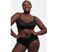 Dorina Women's Philippa UnlinedBra Full Cup with Wire Curves Fit Lingerie Bra - D15006 - Black - 80D