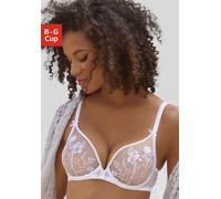 LASCANA Bügel-BH Damen uni weiß Gr.70D