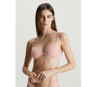 Bügel-BH "LIGHTLY LINED DEMI", Damen, Gr. 70, Cup C, rosa (subdued), Obermaterial: 82% Polyamid, 18% Elasthan, CALVIN KLEIN UNDERWEAR, unifarben, Basic, körpernah, BHs Bügel-BH, mit verstellbaren Träg