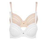 Lisca 2er Pack Bügel BH Alegra 020147 Gr. 85E in Skin-White