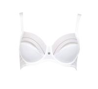 Bügel-BH LISCA "Bügel BH Alegra", Damen, Gr. 75, Cup F, weiß, Tüll, Obermaterial: 83% Polyamid PA. 17% Elasthan EL., BHs Bügel-BH (84146957-75) weiß