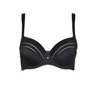 Bügel-BH LISCA "Bügel BH Alegra", Damen, Gr. 85, Cup F, schwarz, Tüll, Obermaterial: 83% Polyamid PA. 17% Elasthan EL., BHs Bügel-BH (32058016-85) schwarz