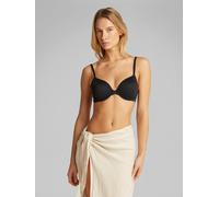 Bügel-BH "LL FULL COVERAGE", Damen, Gr. 80, Cup C, schwarz, Obermaterial: 79% Polyamid, 21% Elasthan, CALVIN KLEIN UNDERWEAR, unifarben, Basic, körpernah, BHs Bügel-BH, mit Logo an den Riemen (9690951