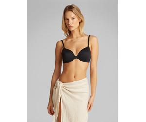 Bügel-BH "LL FULL COVERAGE", Damen, Gr. 80, Cup D, schwarz, Obermaterial: 79% Polyamid, 21% Elasthan, CALVIN KLEIN UNDERWEAR, unifarben, Basic, körpernah, BHs Bügel-BH, mit Logo an den Riemen (7144644