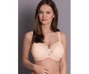 Bügel-BH mit gepolsterten Schalen und Spitze rosa 90 F