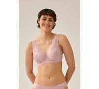 Bügel-BH NATURANA "The Friday", Damen, Gr. 85, Cup B, pink (pink rose), Obermaterial: 89% Polyamid, 11% Elasthan. Futter: 92% Polyamid, 8% Elasthan, leicht transparent, unifarben, sehr bequem, BHs Büg