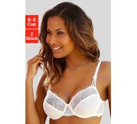 NUANCE BY LASCANA Bügel-BH Damen 2xweiß Gr.105D