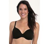 Bügel-BH ROSA FAIA "Selma Pure", Damen, Gr. 75, Cup D, schwarz, Spacer, Obermaterial: 65% Polyester, 23% Polyamid, 12% Elasthan, unifarben, BHs Bügel-BH, Spacer Schale, mit Bügel, schlicht, weich, ver