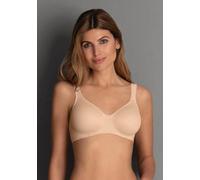 Bügel-BH ROSA FAIA "Twin", Damen, Gr. 90, Cup B, beige (desert), Stoff, Obermaterial: 70% Polyamid, 30% Elasthan, clean, leicht glänzend, unifarben, normal, BHs Bügel-BH, mit Bügel, verstellbare Träge