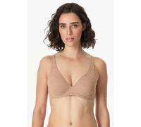 Bügel-BH SCHIESSER "Air", Damen, Gr. 75, Cup E, beige (411, maple), Microtouch, Obermaterial: 85% Polyamid, 15% Elasthan, unifarben, bequem, BHs Bügel-BH, mit Spacer-Lining (19562933-75)