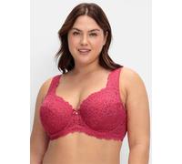 Sheego Damen Große Größen Bügel-BH mit Stickerei-Spitze