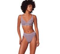 Bügel-BH TRIUMPH "Amourette 300", Damen, Gr. 75, Cup B, lila, Spitze, Obermaterial: 73% Polyamid, 20% Elasthan, 7% Baumwolle, geblümt, unifarben, BHs Bügel-BH, Stretch-Spitze (30280333-75)