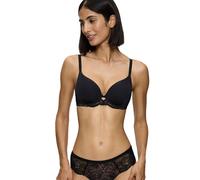 Bügel-BH TRIUMPH "Amourette Charm WHP01", Damen, Gr. 70, Cup D, schwarz, Microtouch, Obermaterial: 58% Polyamid, 25% Polyester, 17% Elasthan, unifarben, BHs Bügel-BH, mit Stretch-Spitze und nahtlos vo