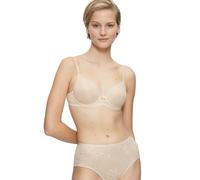 Bügel-BH TRIUMPH "Amourette Charm WHP01", Damen, Gr. 85, Cup C, beige (creamy dream), Microtouch, Obermaterial: 58% Polyamid, 25% Polyester, 17% Elasthan, unifarben, BHs Bügel-BH, mit Stretch-Spitze u