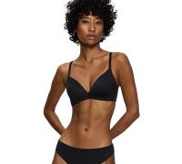 Bügel-BH TRIUMPH "Body Make-up Soft Touch P EX", Damen, Gr. 75, Cup D, schwarz, Microtouch, Obermaterial: 53% Polyamid, 27% Elasthan, 20% Polyester, Basic, BHs Bügel-BH, atmungsaktiv und feuchtigkeits