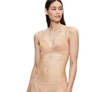 Bügel-BH TRIUMPH "Body Make-up Soft Touch P EX", Damen, Gr. 80, Cup D, neutral beige, Microtouch, Obermaterial: 53% Polyamid, 27% Elasthan, 20% Polyester, Basic, BHs Bügel-BH, atmungsaktiv und feuchti