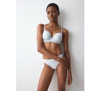 Bügel-BH TRIUMPH "Body Make-up Soft Touch WP EX", Damen, Gr. 70, Cup D, weiß (pearl grau), Microtouch, Obermaterial: 57% Polyamid, 29% Elasthan, 14% Polyester, Basic, BHs Bügel-BH, atmungsaktiv und fe
