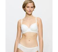 Bügel-BH TRIUMPH "Body Make-up Soft Touch WP EX", Damen, Gr. 90, Cup E, weiß (vanille), Microtouch, Obermaterial: 57% Polyamid, 29% Elasthan, 14% Polyester, Basic, BHs Bügel-BH, atmungsaktiv und feuch