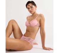 Bügel-BH TRIUMPH "Comfort Allure", Damen, Gr. 80, Cup C, rosa (strawberry cream), Microtouch, Obermaterial: 55% Polyester, 32% Polyamid, 13% Elasthan, BHs Bügel-BH, Komfort-Bügel, atmungsaktive Spacer